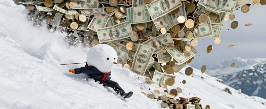 Bola de nieve vs avalancha de deudas: Comparación detallada para lectores agobiados, con ejemplos numéricos
